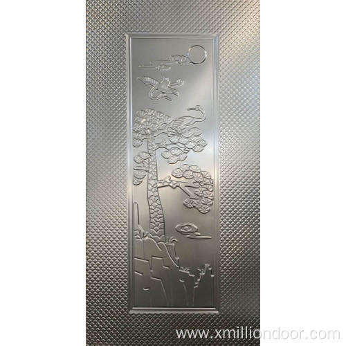 Hot slae embossed steel door sheet